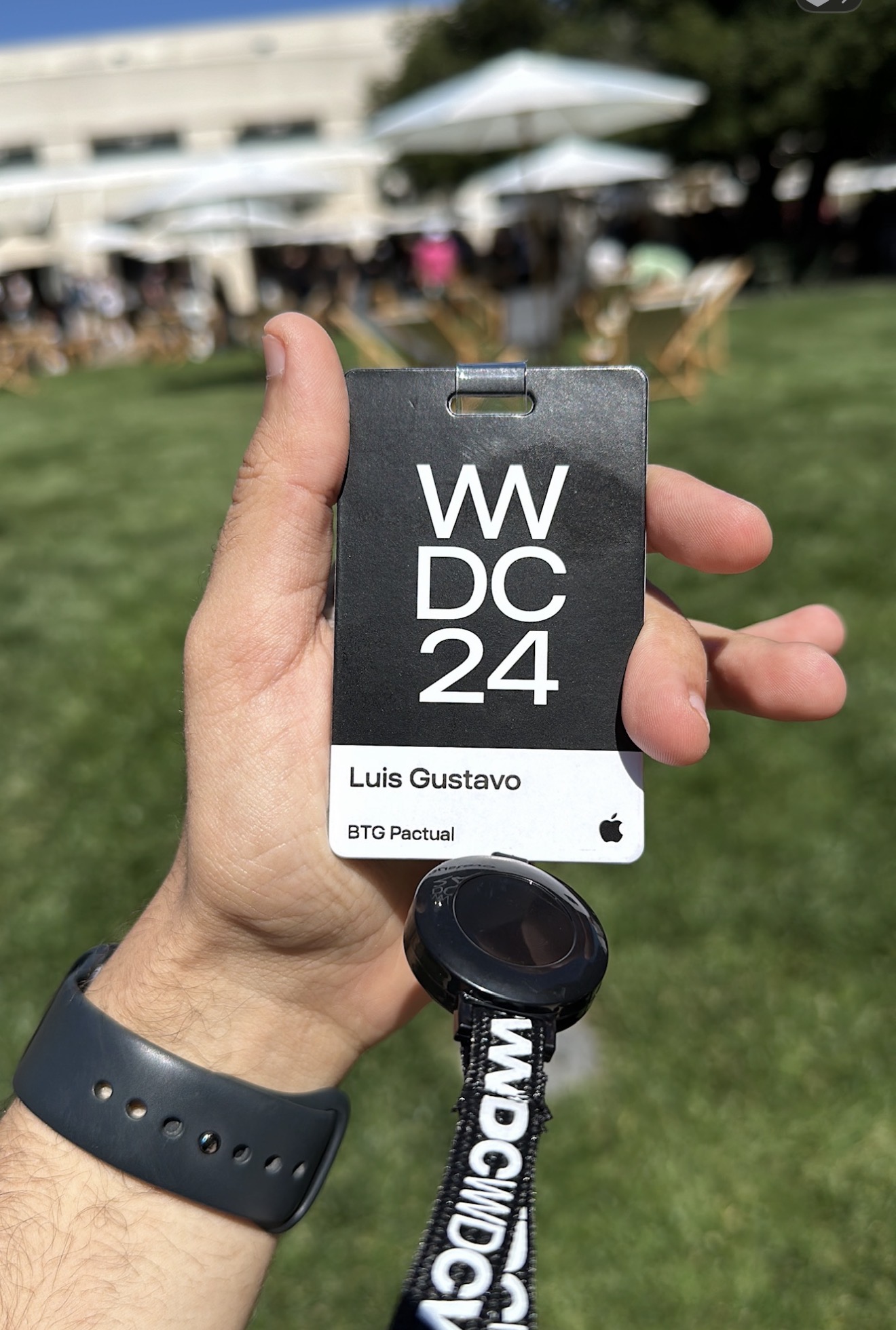 WWDC24 attendee badge